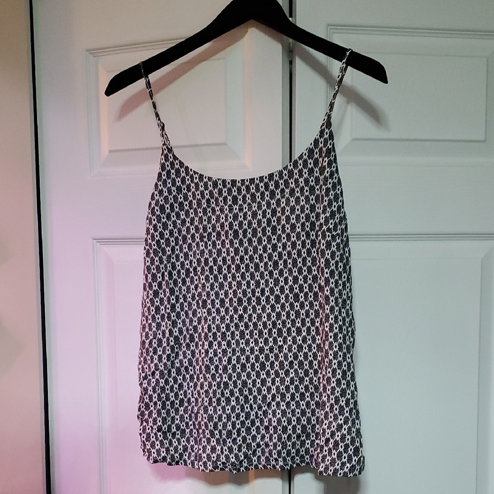 Vero Moda Black and White Patterned Camisole